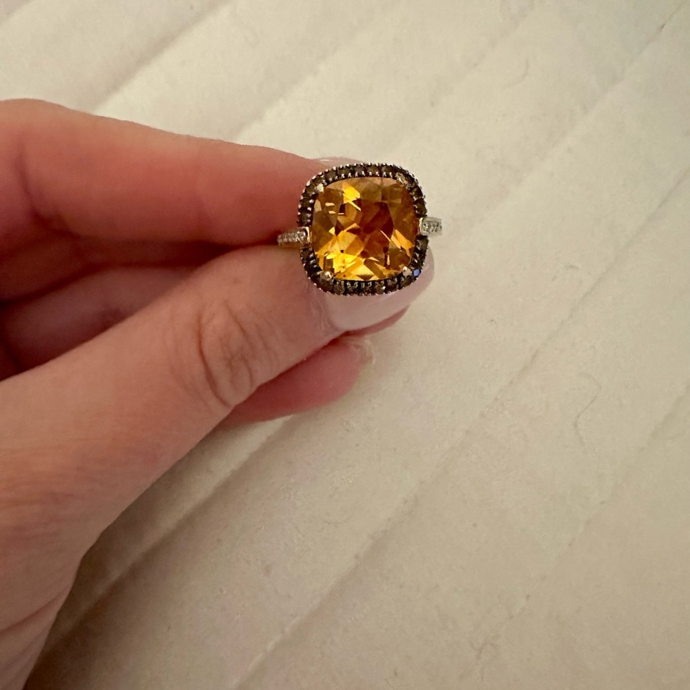Citrine ring